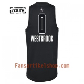 NBA Oklahoma City Thunder Trikot Russell Westbrook 0 2018 All-Star Jordan Brand Schwarz Swingman - Kinder